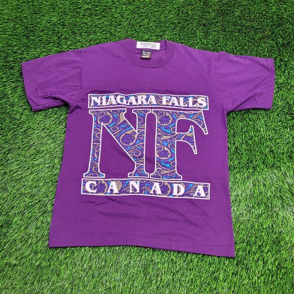 Vintage 90s Niagara-Falls Shirt Womens Medium 19x24 Canada - Picture 1 of 13